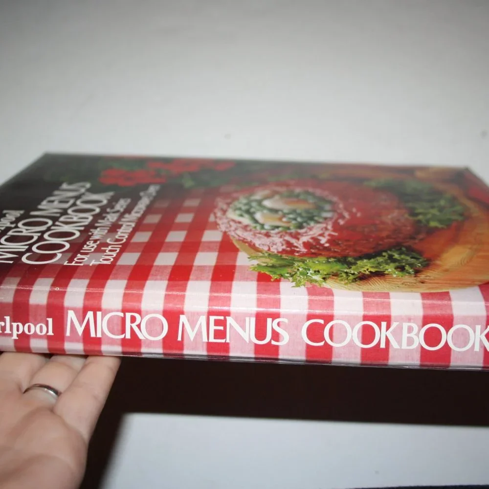 Vintage 1977 Whirlpool Micro Menus Cookbook (BL)
